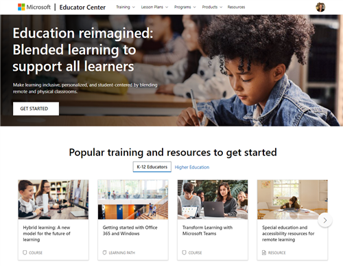 Microsoft Educator Center
